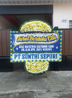 Papan Bunga Duka di Liluwo