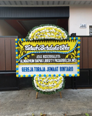 Papan Bunga Duka di Liluwo